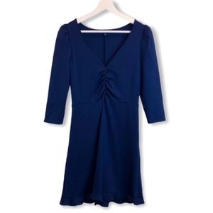 Express Navy Blue Casual Dress Small